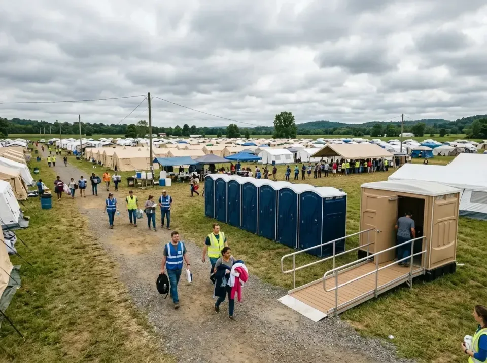 disaster-relief-camp-restrooms-010 — frequently asked questions, Dumpster & Portable Bathrooms Rental in Mount Union, PA